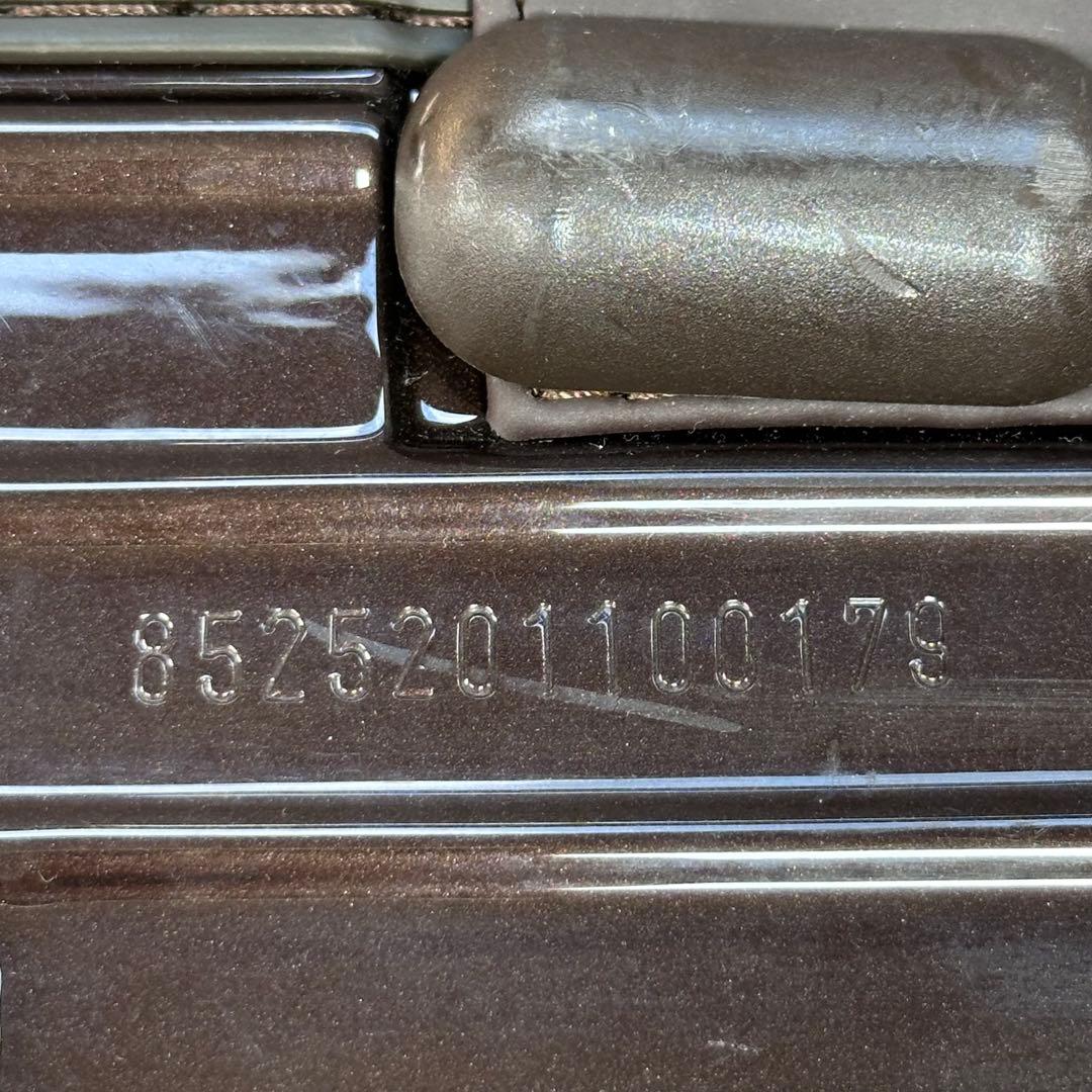 良品 リモワ サルサデラックス 33L 機内持ち込み 2輪 TSAロック 茶色