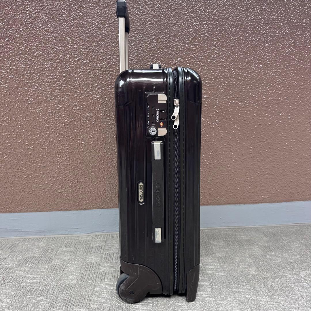 良品 リモワ サルサデラックス 33L 機内持ち込み 2輪 TSAロック 茶色