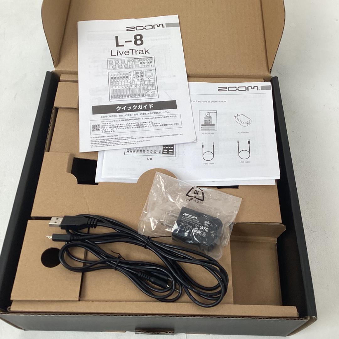新品未使用 Zoom LiveTrak L-8 デジタルミキサー 専用バッグ付き