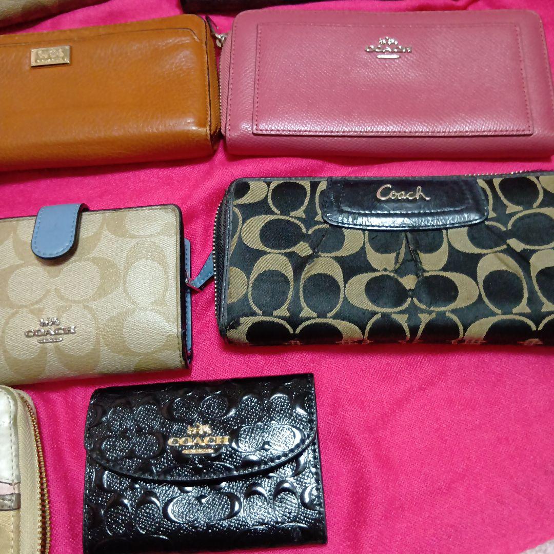 クリスマス値下げ！Coach 折り財布 ！長財布！キーケース10個まとめて ！