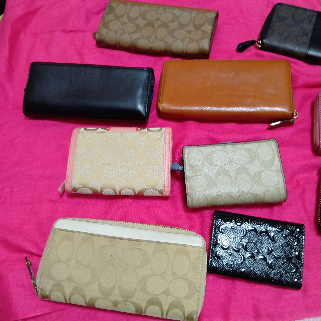 クリスマス値下げ！Coach 折り財布 ！長財布！キーケース10個まとめて ！