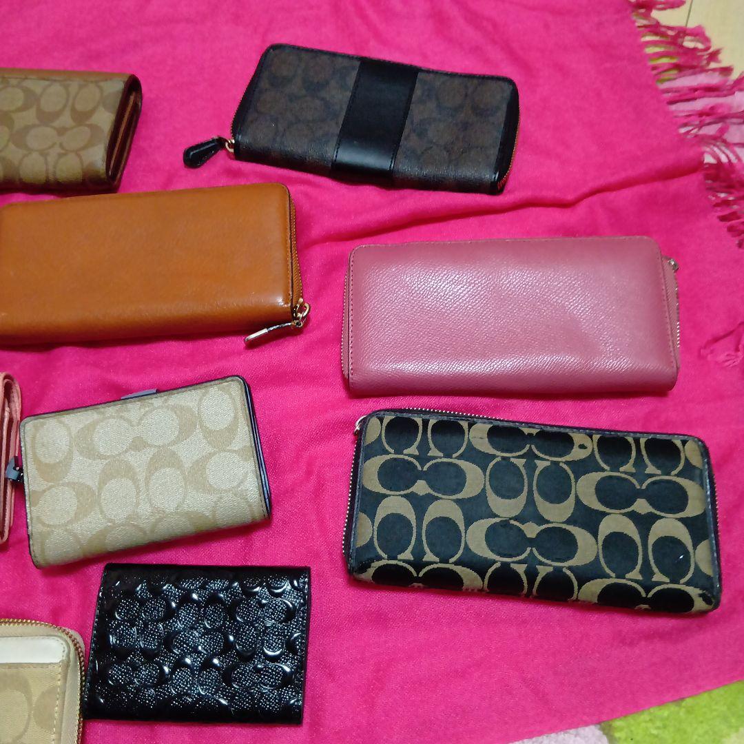 クリスマス値下げ！Coach 折り財布 ！長財布！キーケース10個まとめて ！