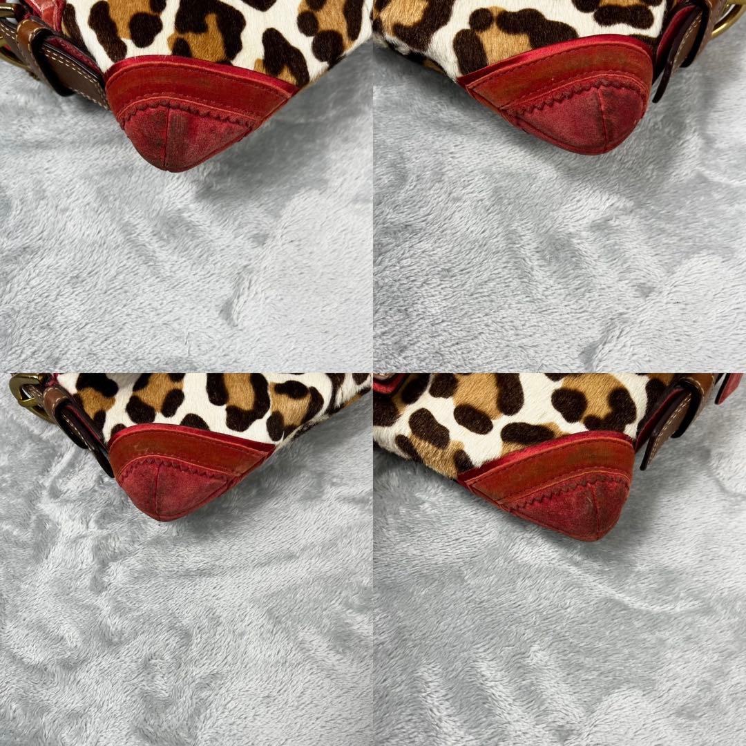 バッグ Coach Soho Bag Unborn Calf Leopard