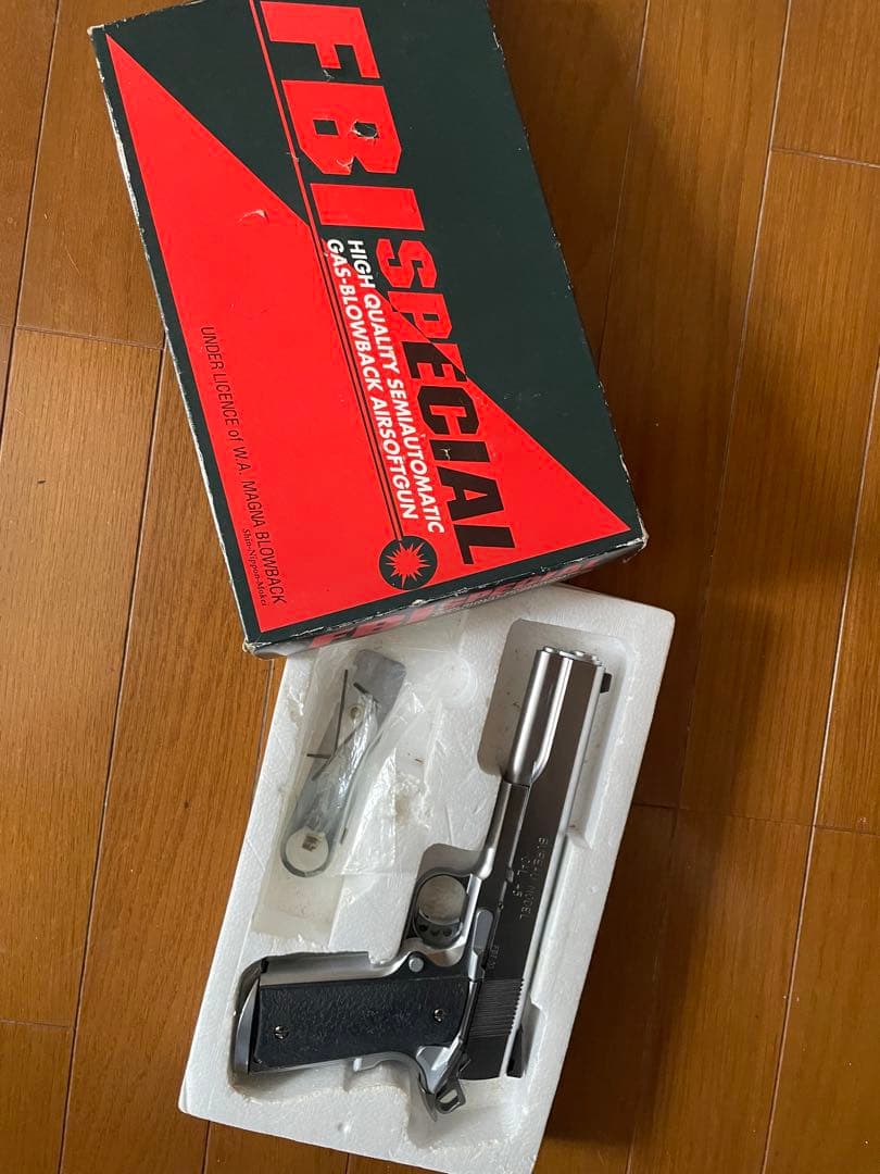 MGC 新日本模型　FBISPECIAL ガスブローバック　ガスガン　ガバメント