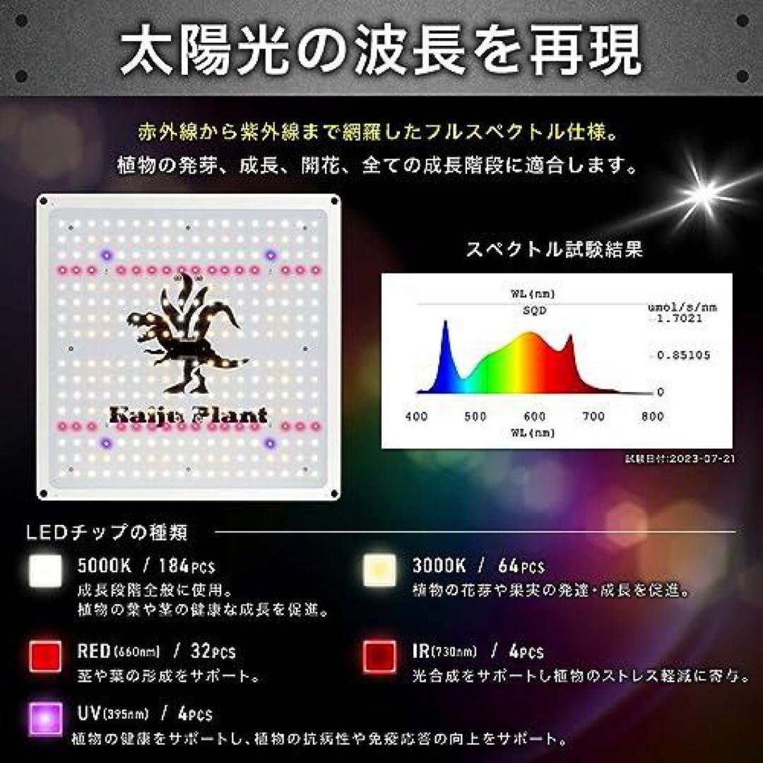 怪獣フレア281 植物育成パネルLEDライト