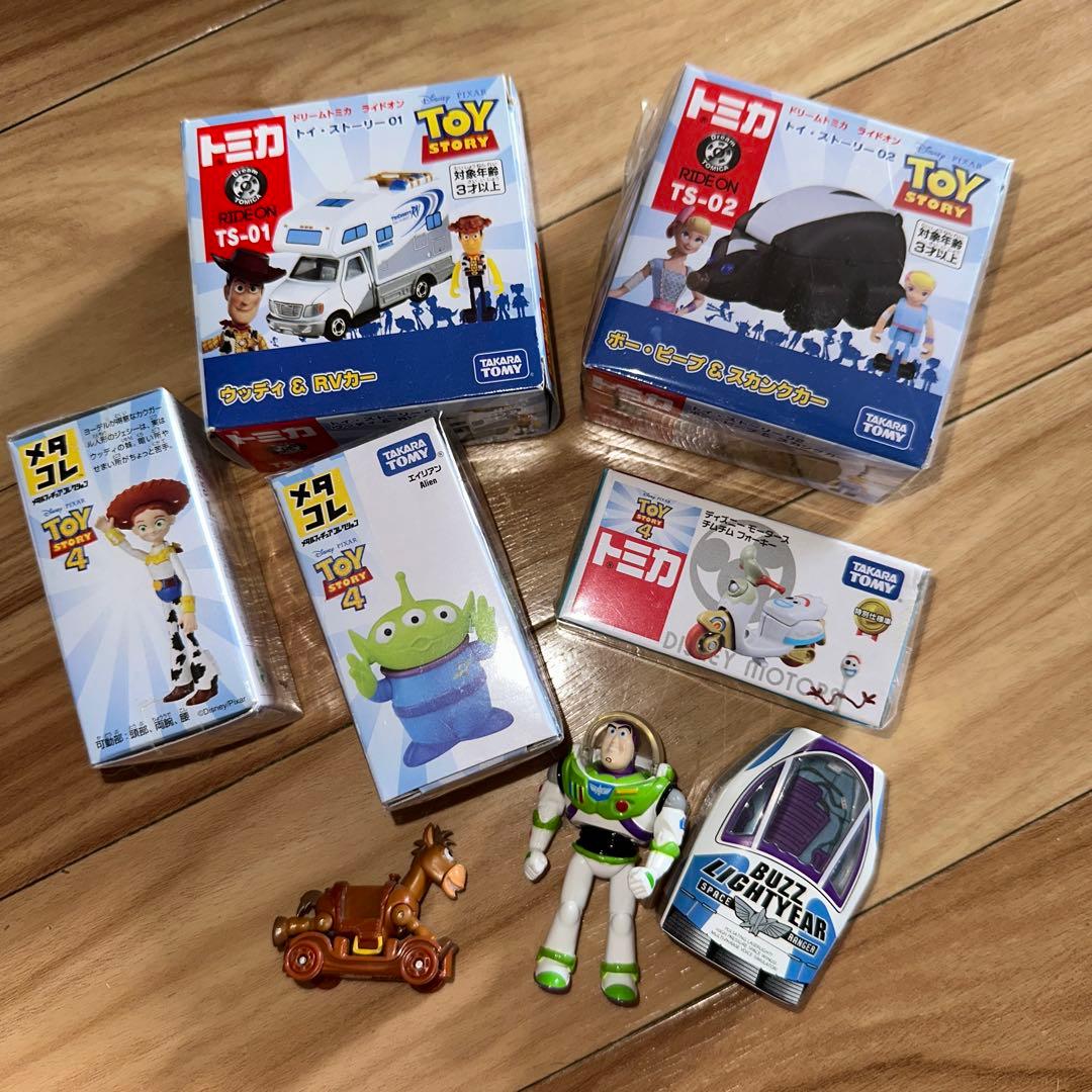 新品同様トイストーリー　トミカセット　アンディルーム　・ピザプラネットトラック
