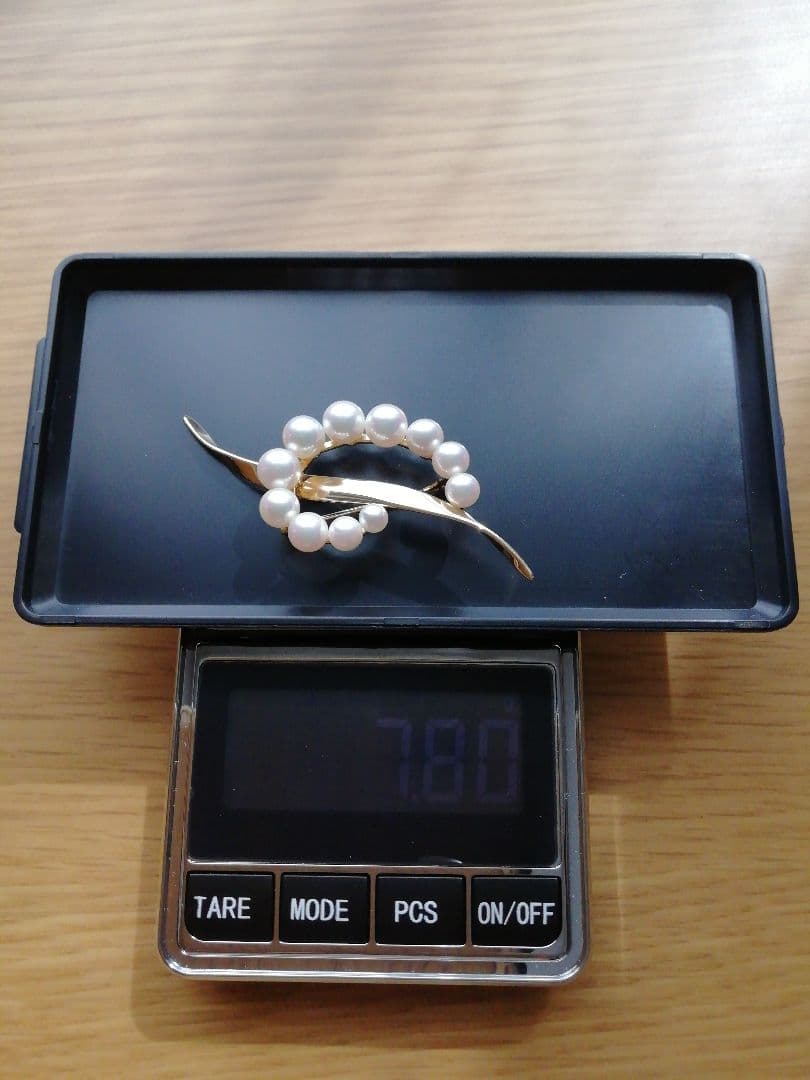 ミキモトブローチk18イエローゴールド愛子様着用✾問い合わせ殺到完売品