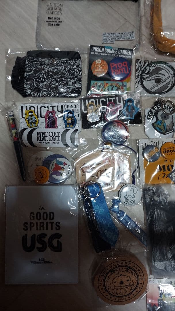 未使用UNISON SQUARE GARDENグッズまとめ売り