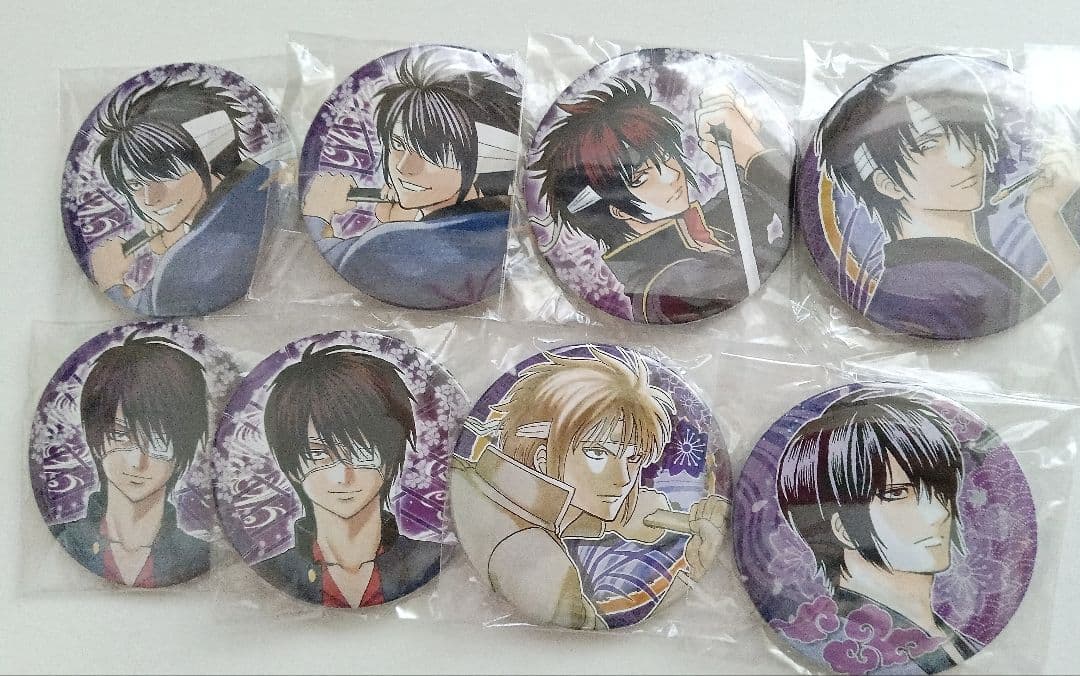 銀魂　コレクション缶バッジ　高杉晋助　大銀魂展　WJ50周年　原作絵