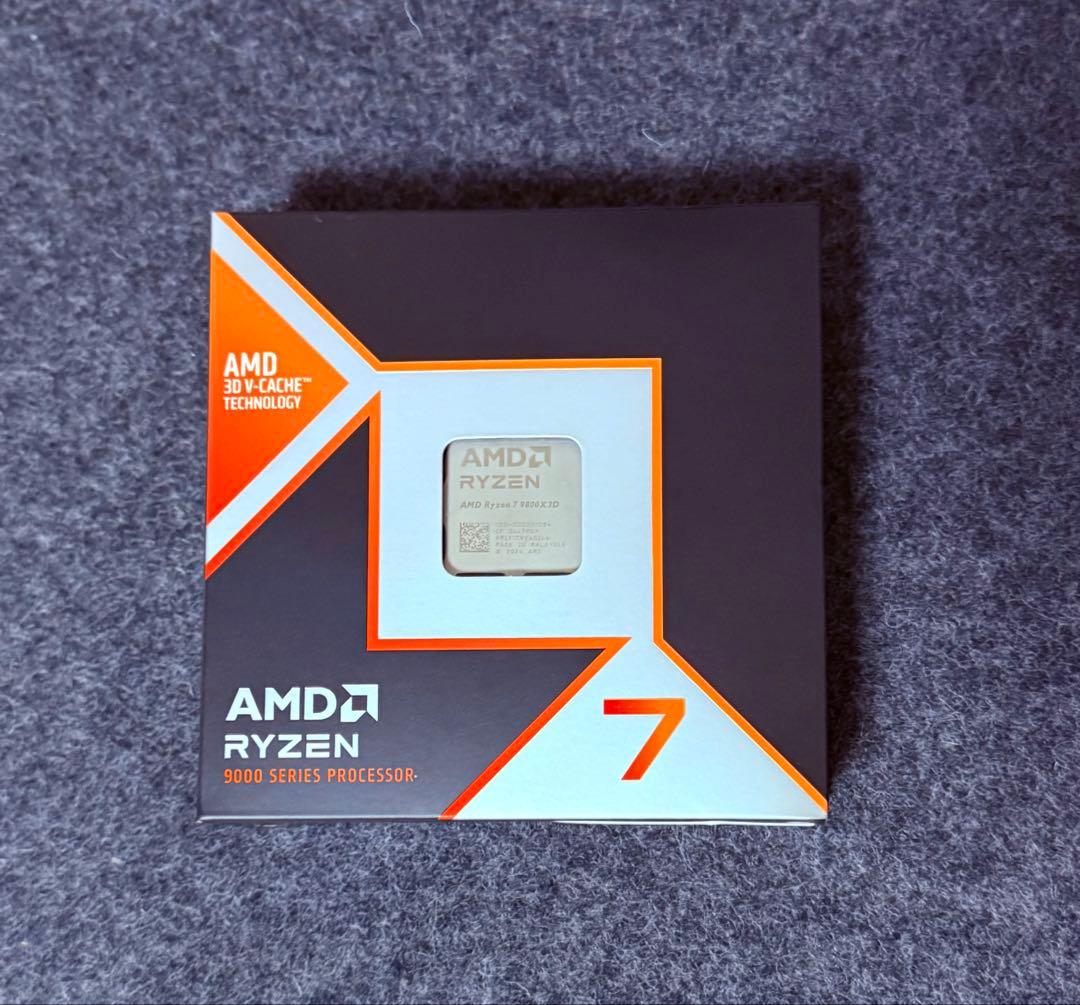 AMD Ryzen 7 9800X3D【国内正規品】