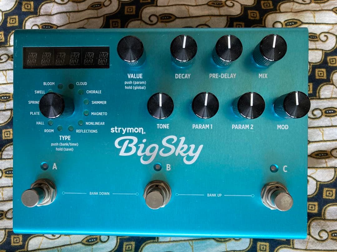 Strymon BigSky リバーブエフェクター