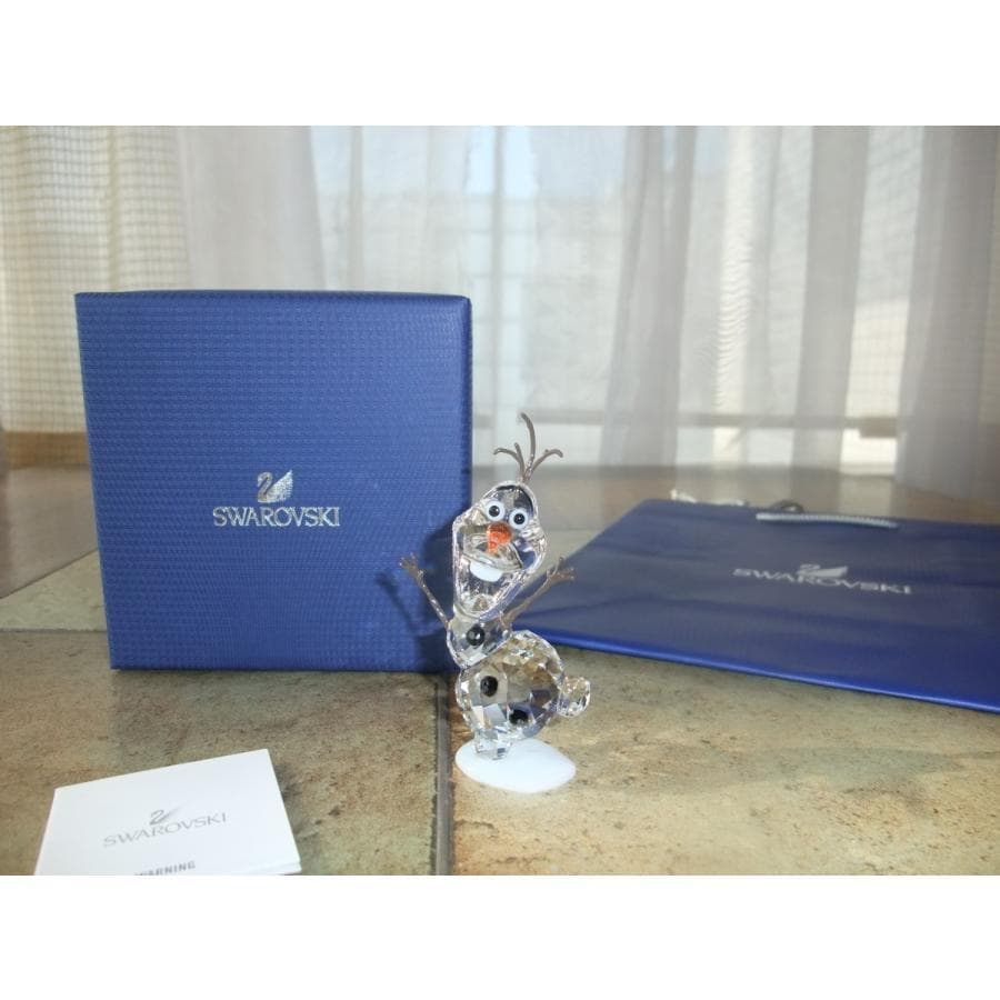スワロフスキーSwarovski オラフ 2016年限定品　未使用品