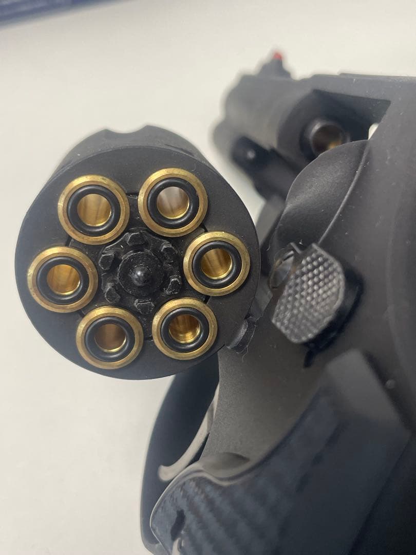 マルシン S&W M586 ブラックHW 6mm ガスリボルバー 箱付