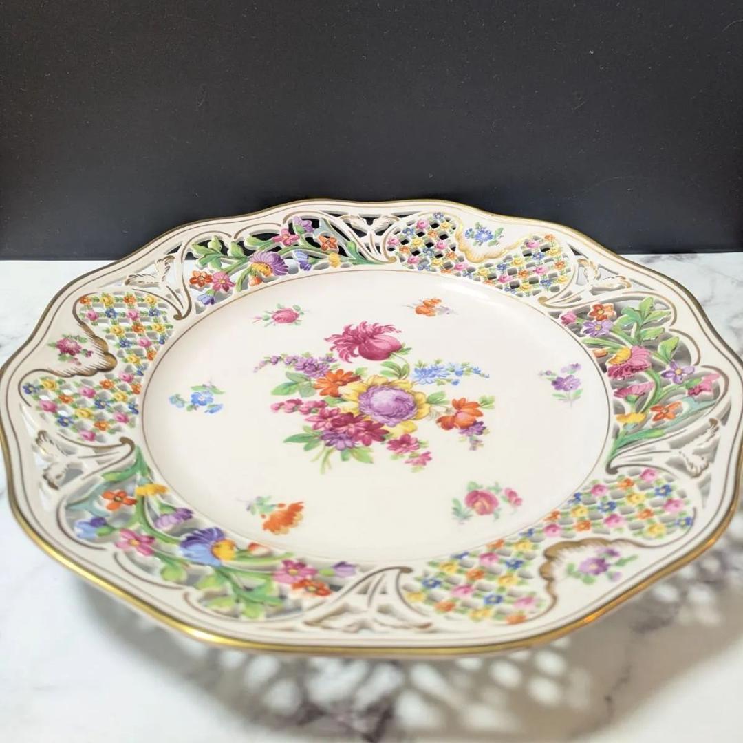 シューマン ババリア 26㎝ ★オープンワーク メッシュ 金彩エッジ １級品