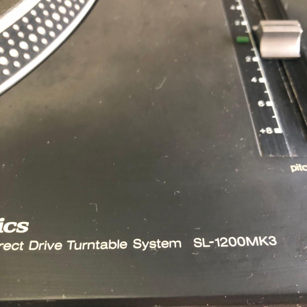 引き取り限定Technics SL-1200MK3 ターンテーブル2台ジャンク