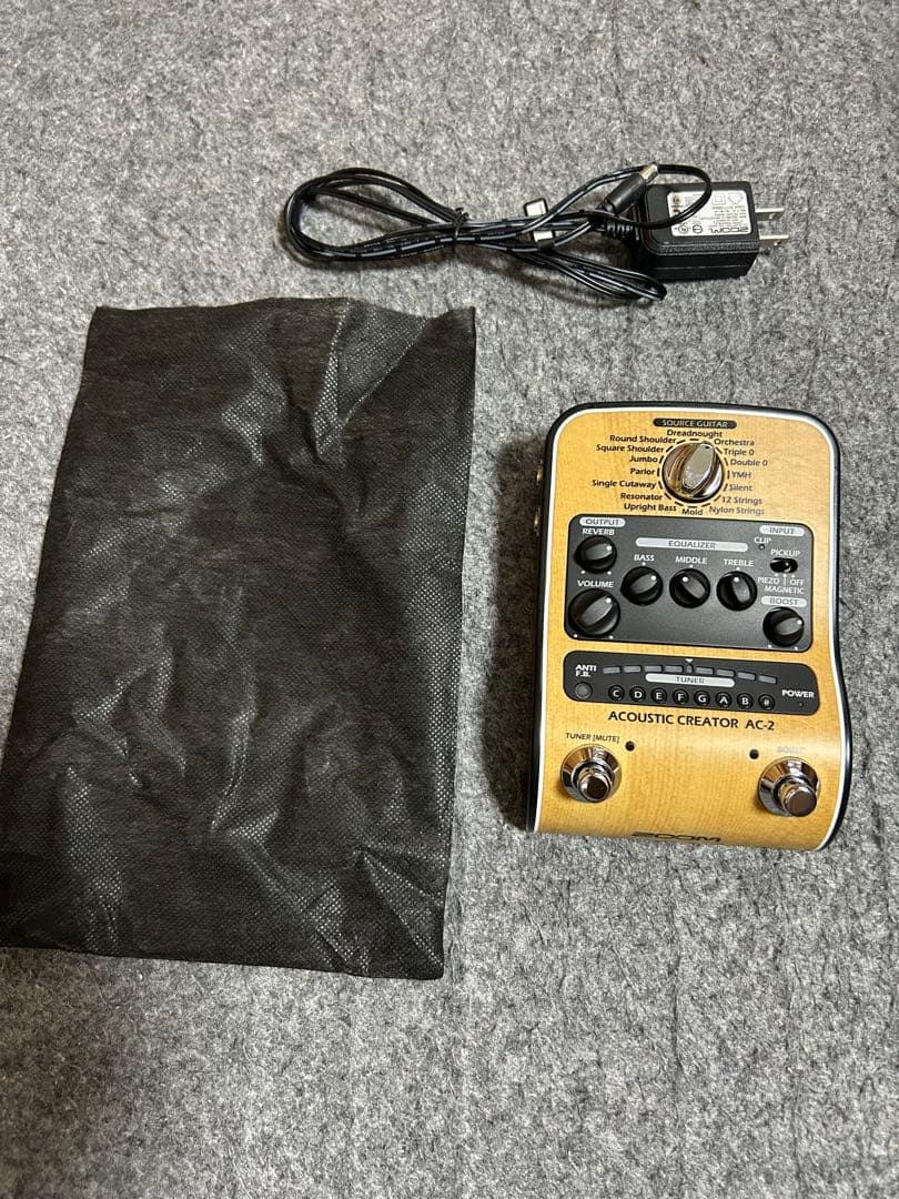 ZOOM AC-2 アコースティックギター用プリアンプ