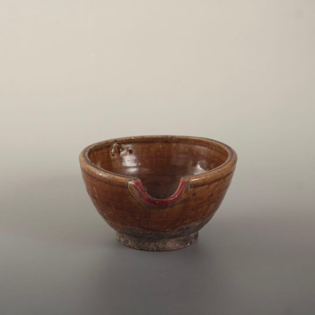 飴釉 片口 古美術 古道具 江戸時代 アンティーク 瀬戸 肥前 東北