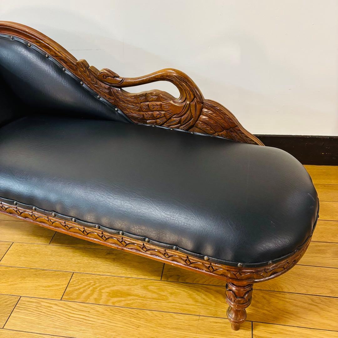 【希少品】　アンティーク調　ドールチェア　全長98cm 送料込み