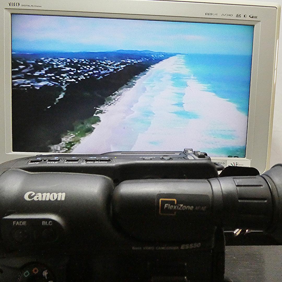 動動作良好　キャノンES550 Video8 8ミリビデオカメラ DVD化に最適