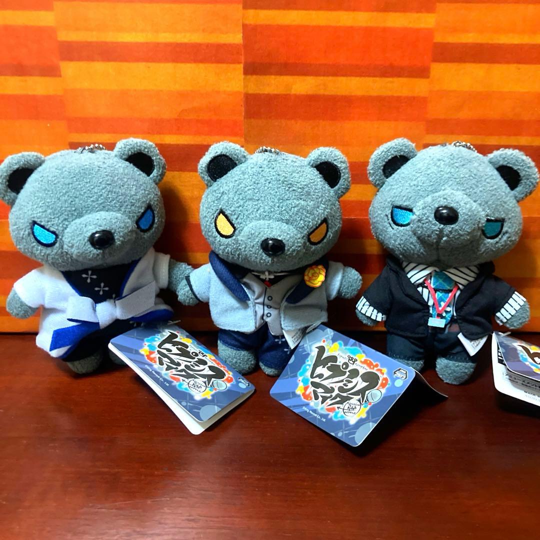 ヒプマイ レザー風ソファー型ティッシュケースカバー くまぐるみ 寝そべり ポスカ