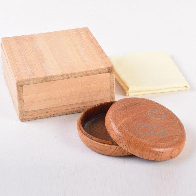 茶道具　不審庵　ツボツボ香合　時代箱　V　8529