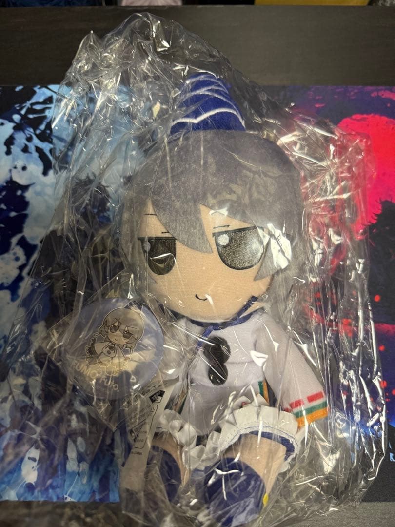 東方Project ふもふも ふと 物部布都 ぬいぐるみ　東方　缶バッジ付き