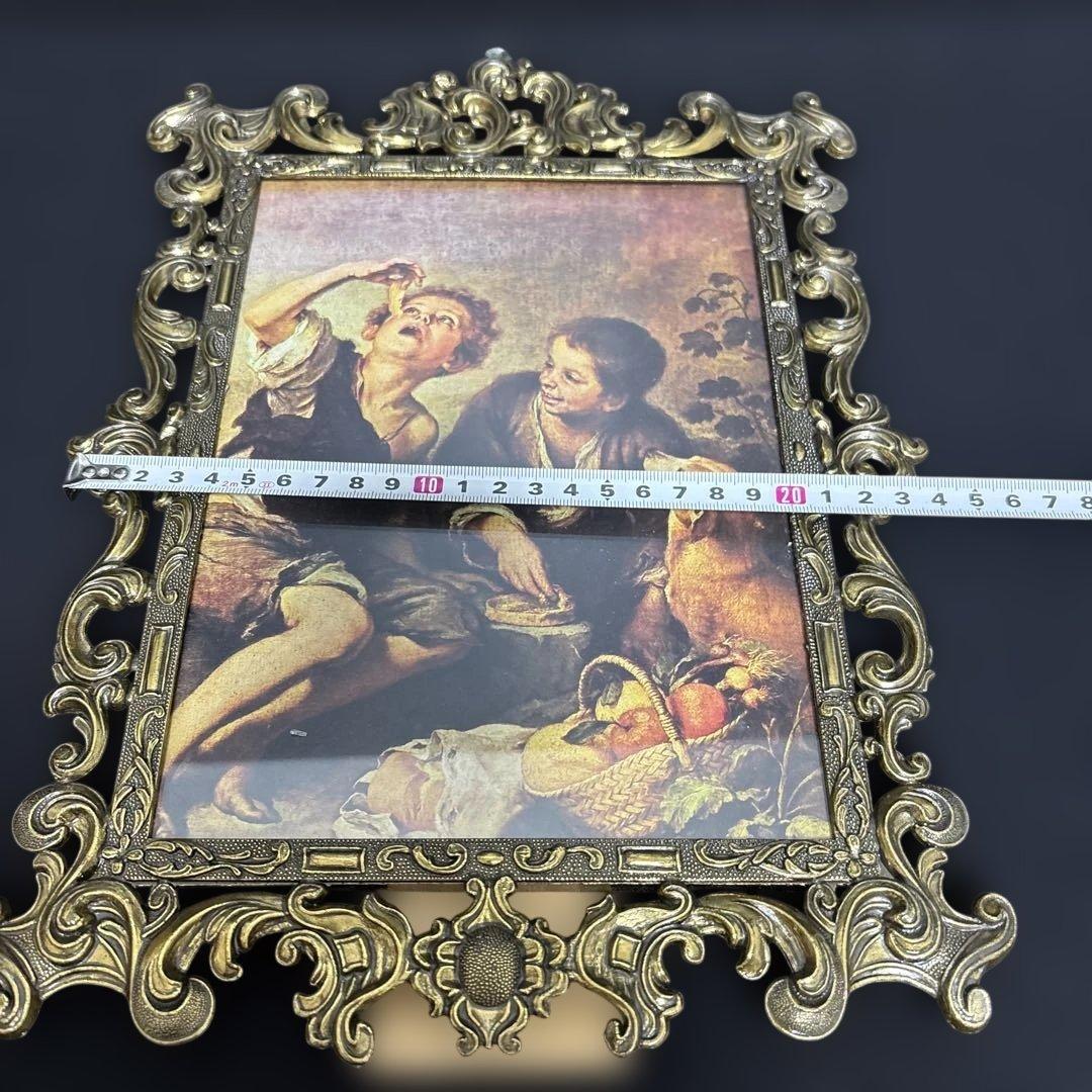 絵画フォトフレーム金属製イタリア製