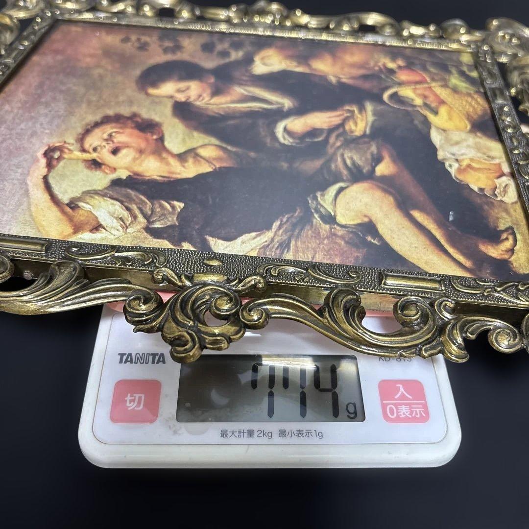 絵画フォトフレーム金属製イタリア製