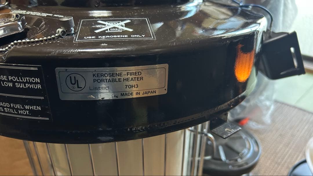 NOVA ONE大型ストーブ 芯交換済み