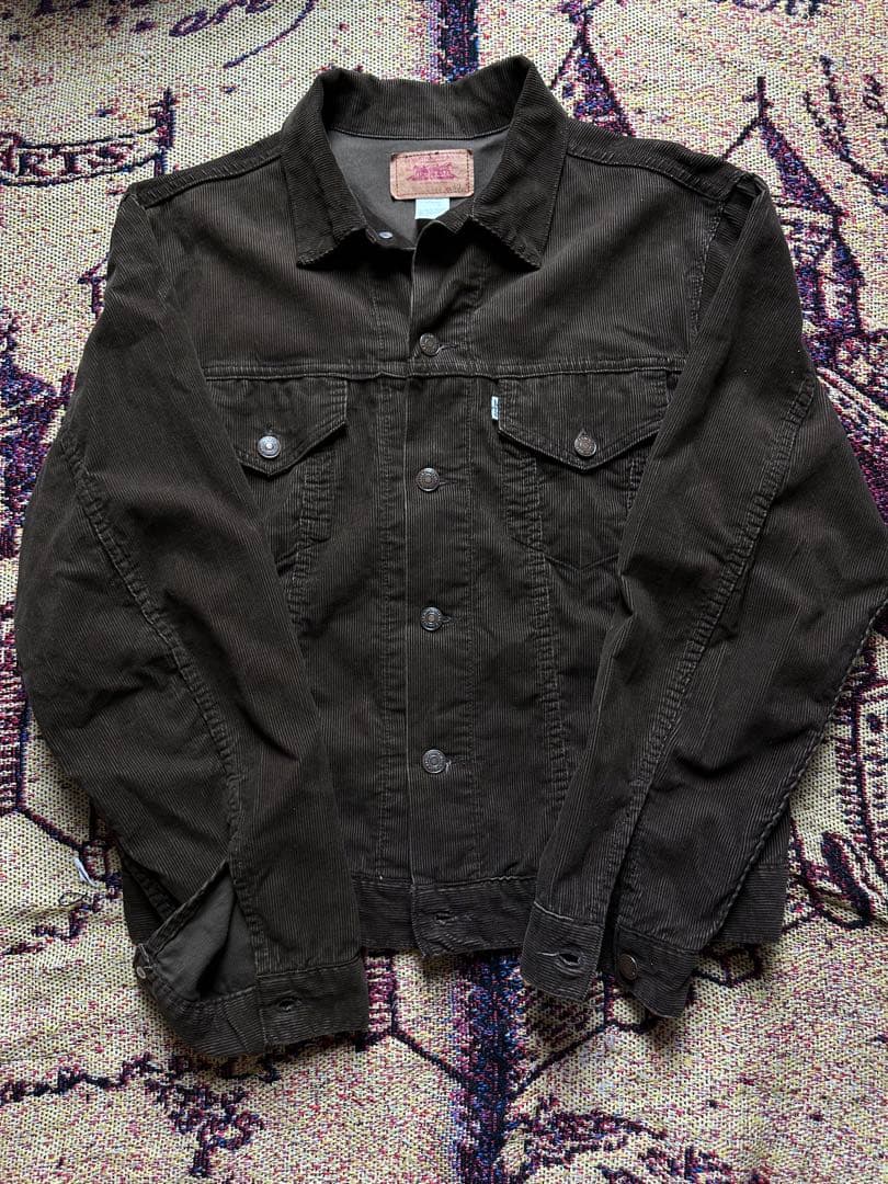 ゴ*ヌ様 LEVI’S ブラウン コーデュロイジャケット 40 値引き不可