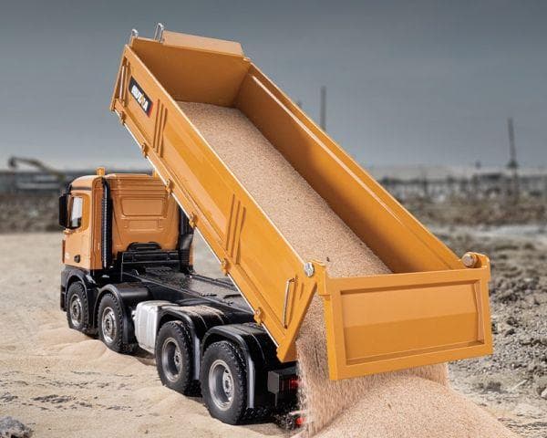 4軸 8輪 1/14 2.4G 大型ダンプカーラジコン Huina 1536