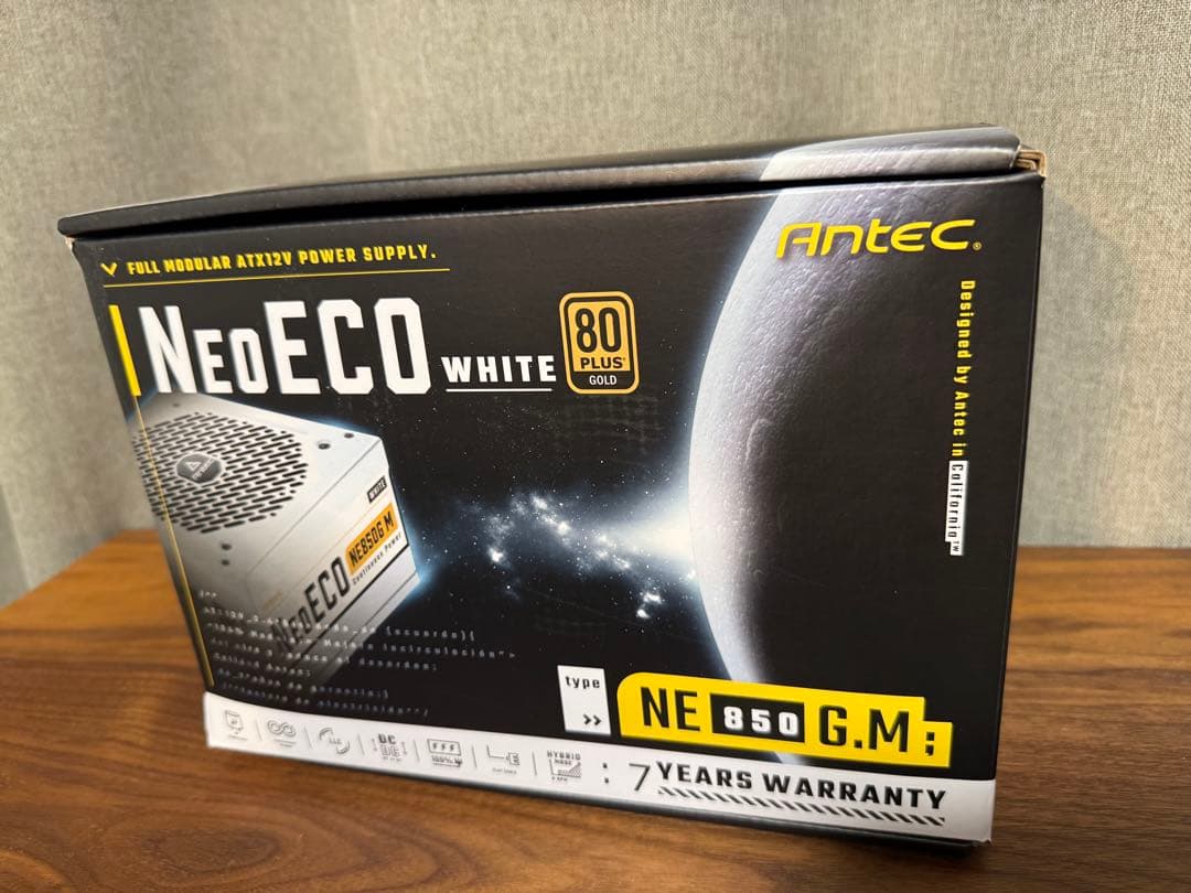 電源ユニット Antec NeoECO White NE850G M