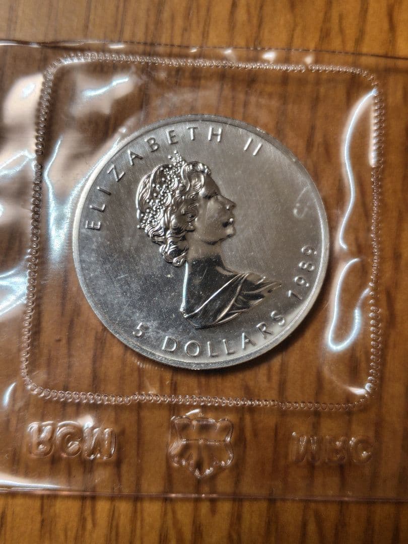 1989メイプルリーフ 1オンス