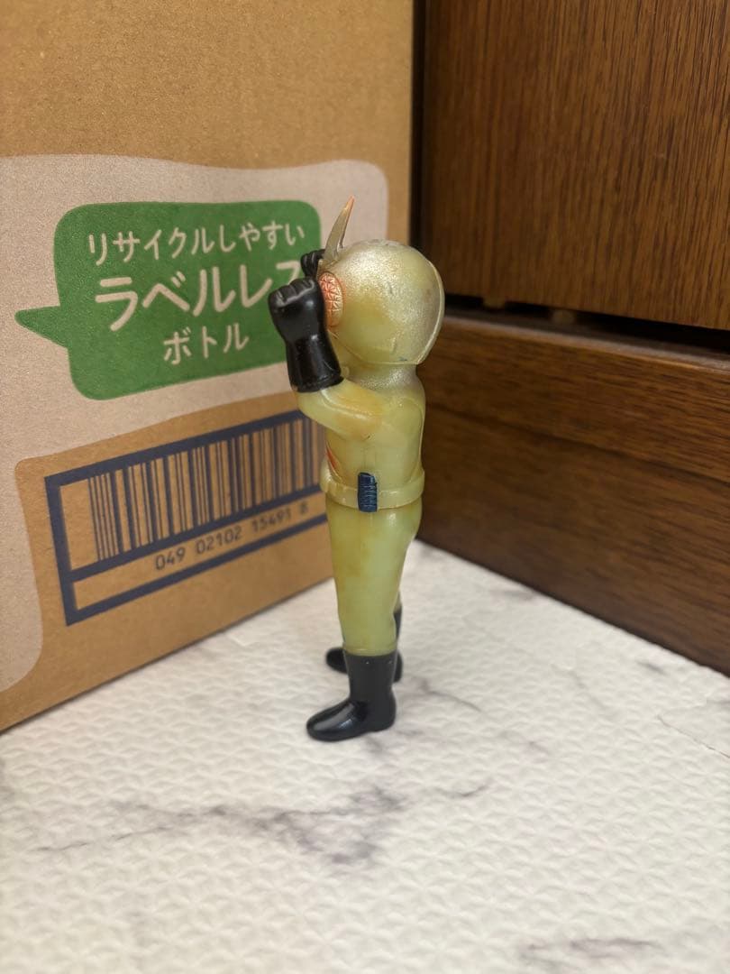 当時物　ポピー　仮面ライダーX ミニソフビ