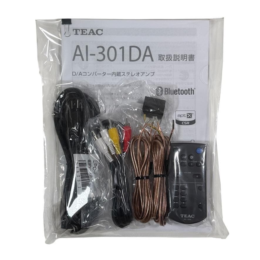 TEAC修理/基板交換済 TEAC ステレオプリメインアンプ AI-301DA