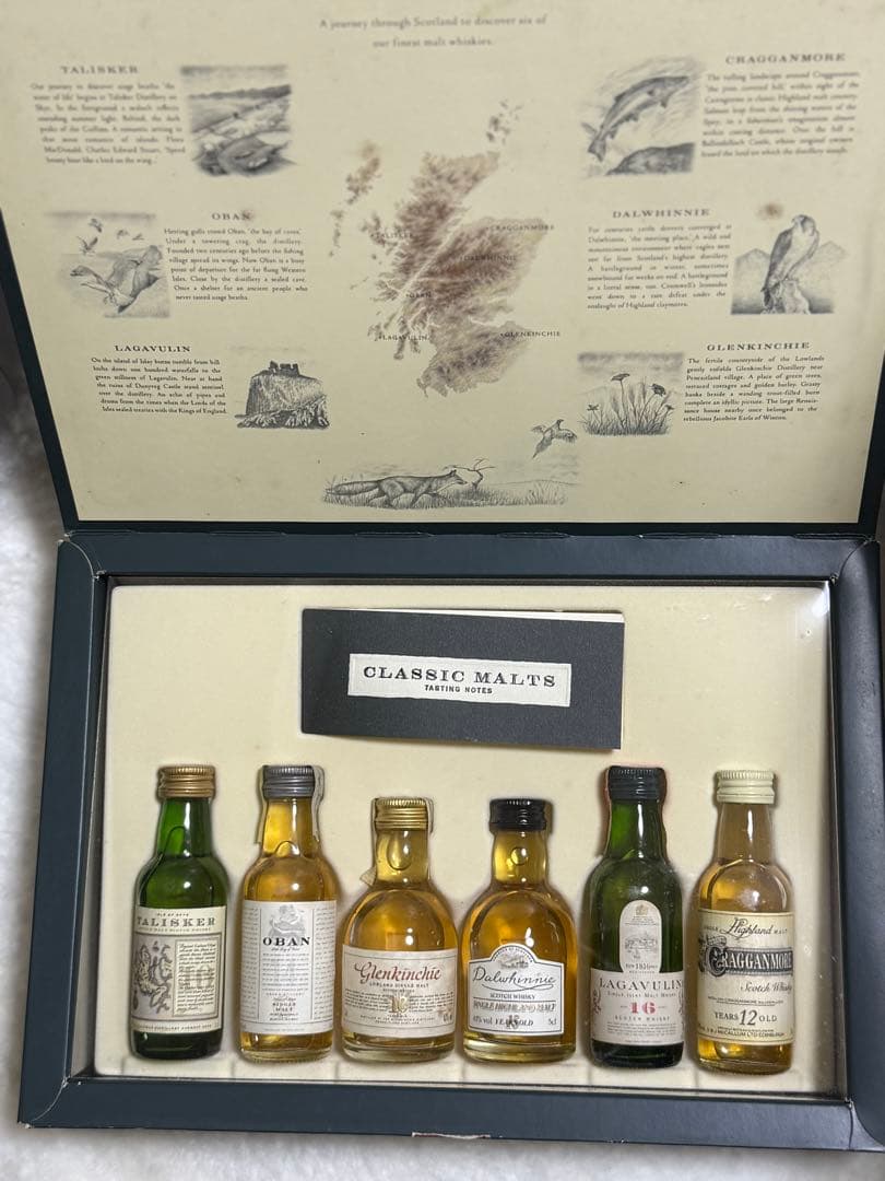 CLASSIC MALTS シングルモルトウイスキー6本セット