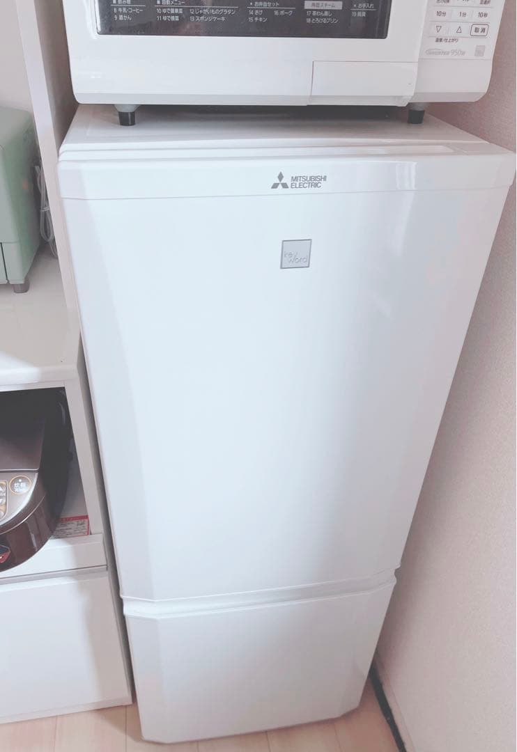 三菱　冷蔵庫　MR-P15EA-KW