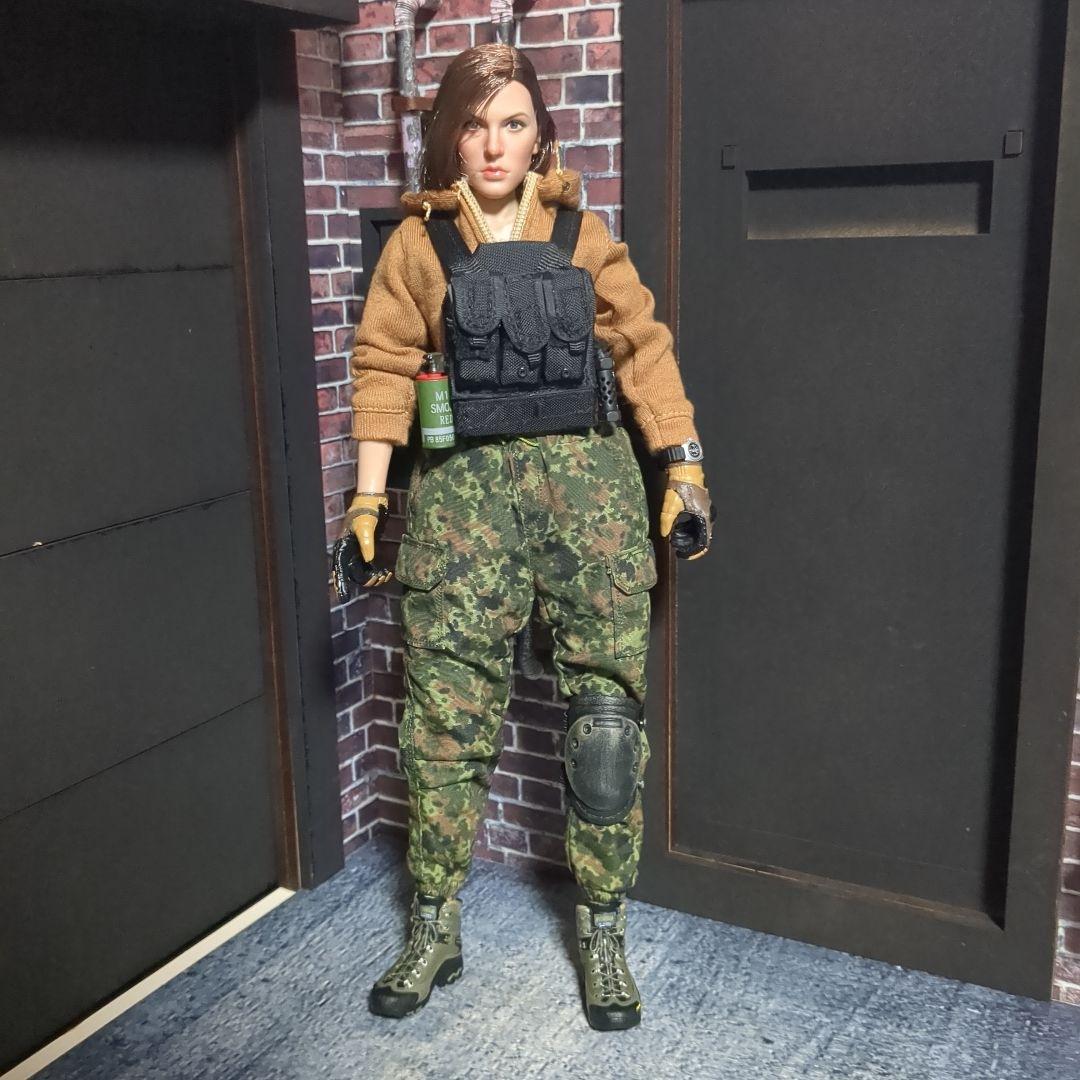 特殊部隊 1/6 12インチ 女性兵士　cs21