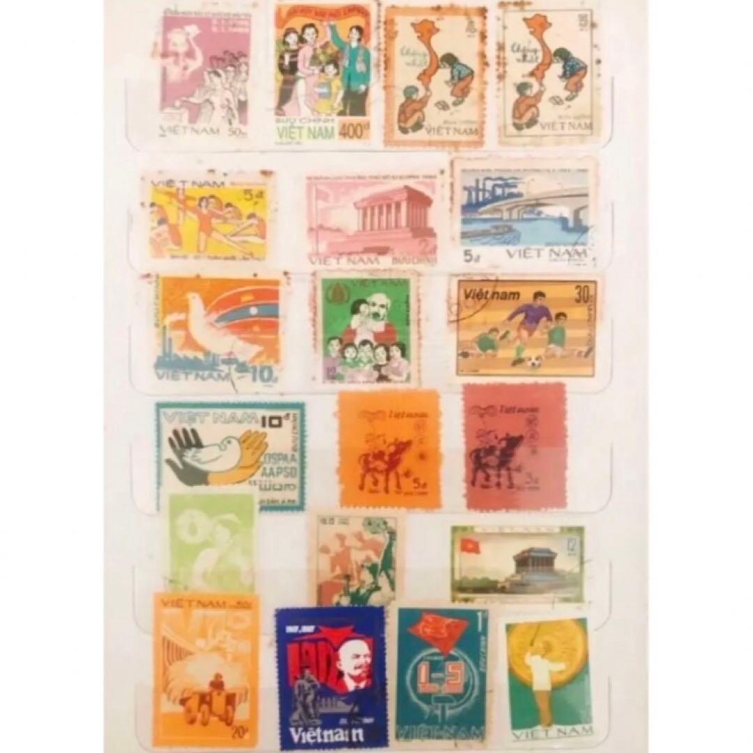 切手 ベトナム 129枚 コレクション ビンテージ 海外 1800年 1900年