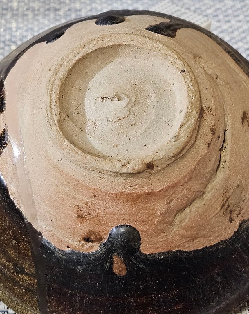 桃山時代　古唐津　川古窯　呼び継ぎ茶碗　古陶磁器　陶片　残欠　桃山茶陶