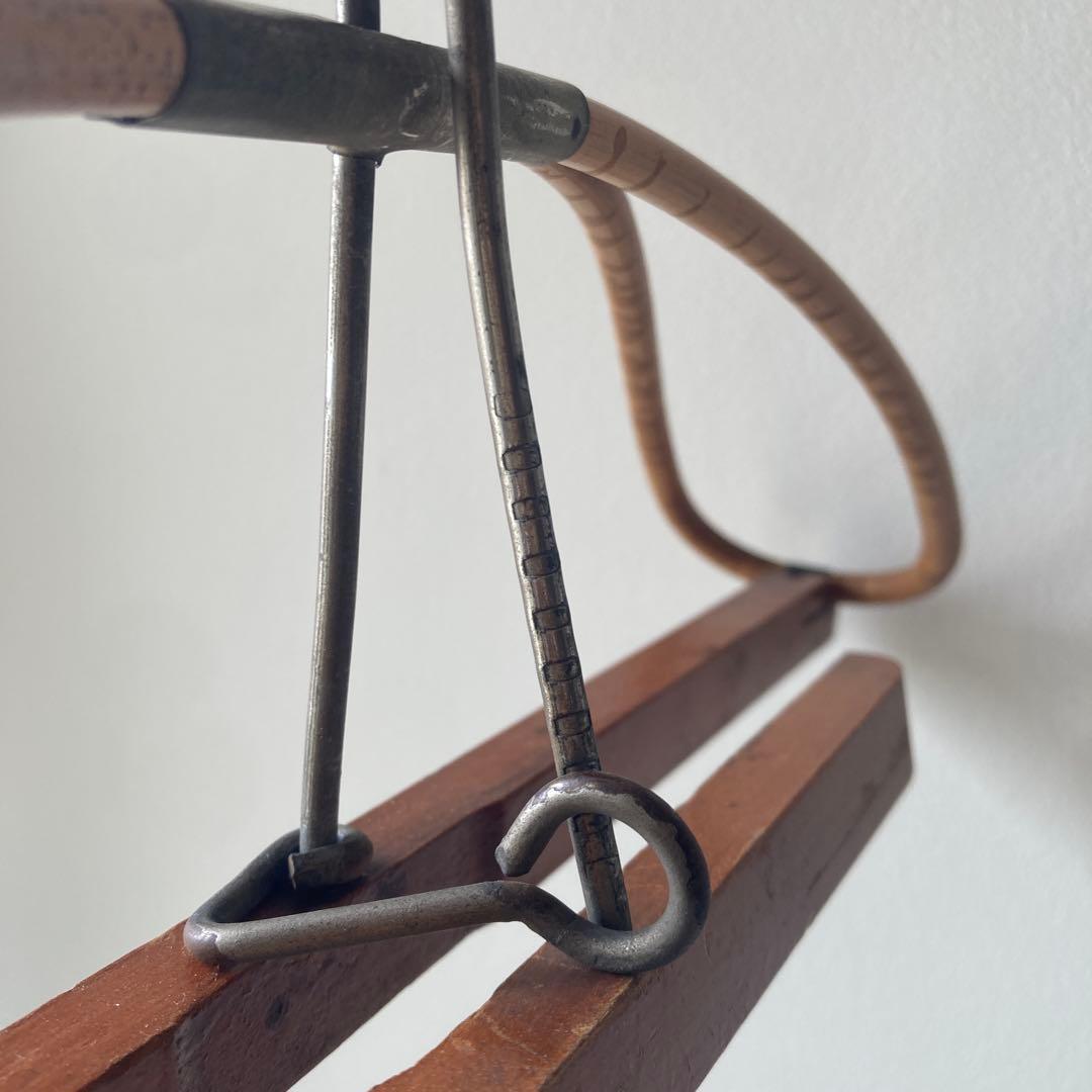 ビンテージバンブーハンガー着物大正時代　レトロ　1940年代　雑貨アトリエレア