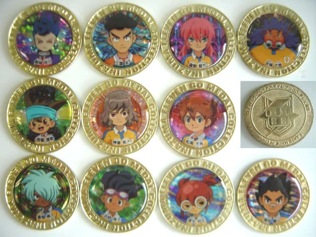 ♯Huv29FCイナズマイレブンGO超次元メダルコレクション全22種