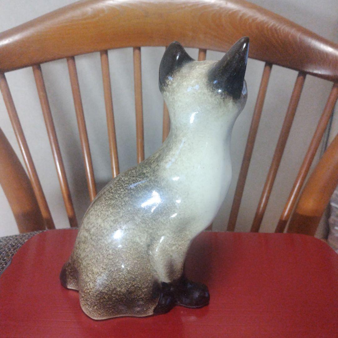 ウィンスタンレイキャット（ケンジントンキャット）サイズ４のシャム、ビンテージ作品
