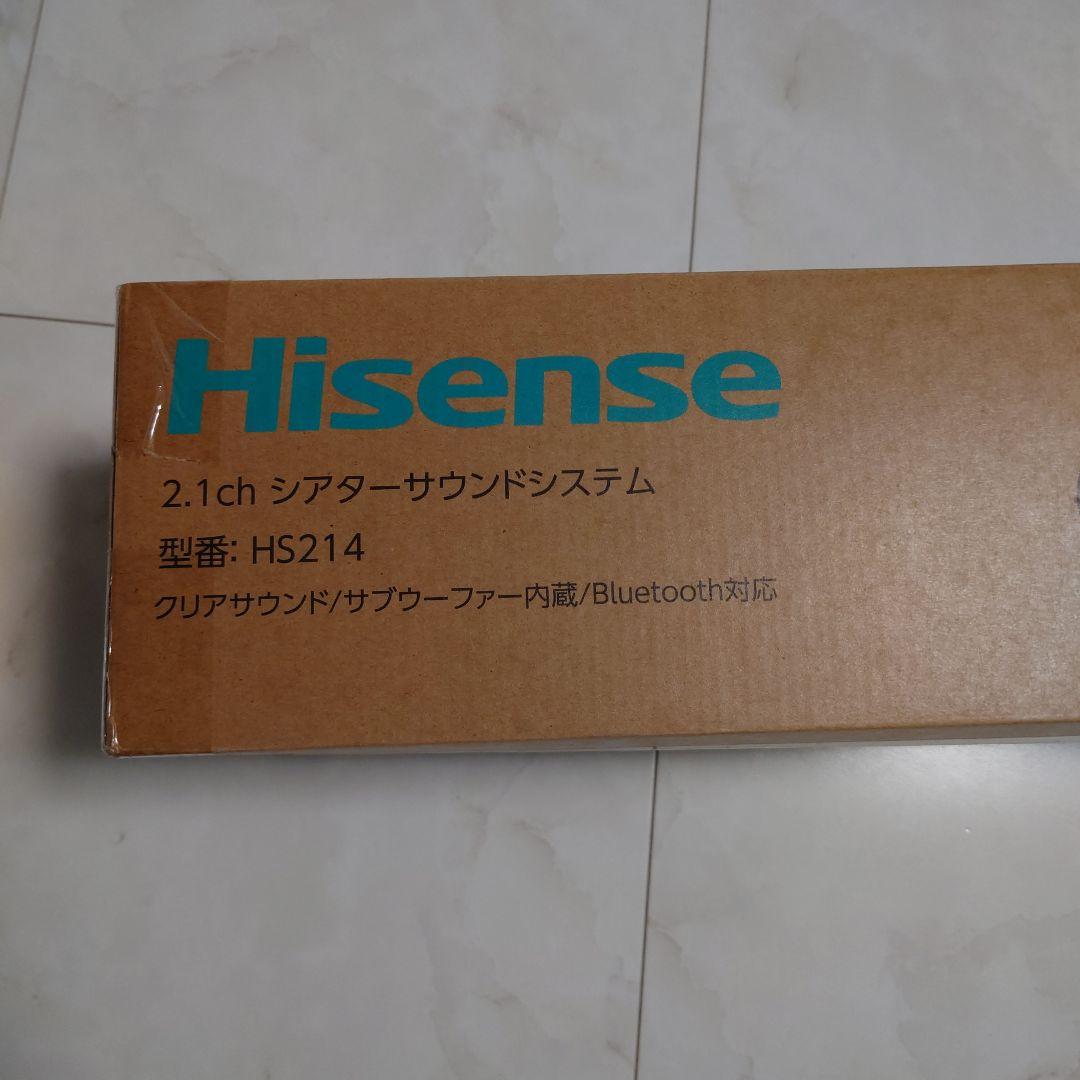 ロッシー Hisense サウンドバー HS214