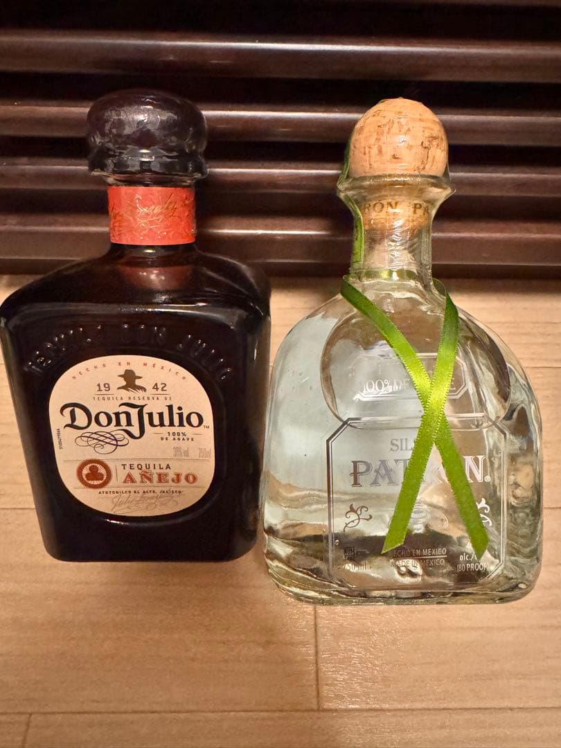 Don Julio アネホ & Patrón シルバー セット