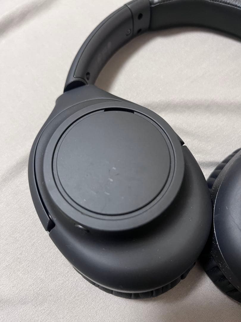 オーディオテクニカ　ワイヤレスヘッドホン ブラック ノイズキャンセリング