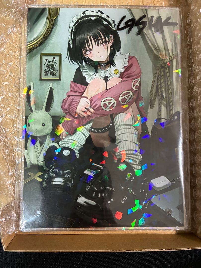 儀式　ウェブポン　レア賞　直筆サイン入りホログラムアクリルプレート