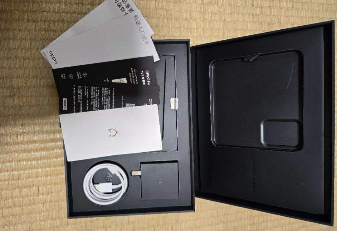 OPPO find n2 12GB/256GB ブラック ペン付き