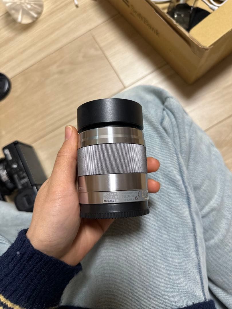 SONY E 50mm F1.8 OSS レンズ