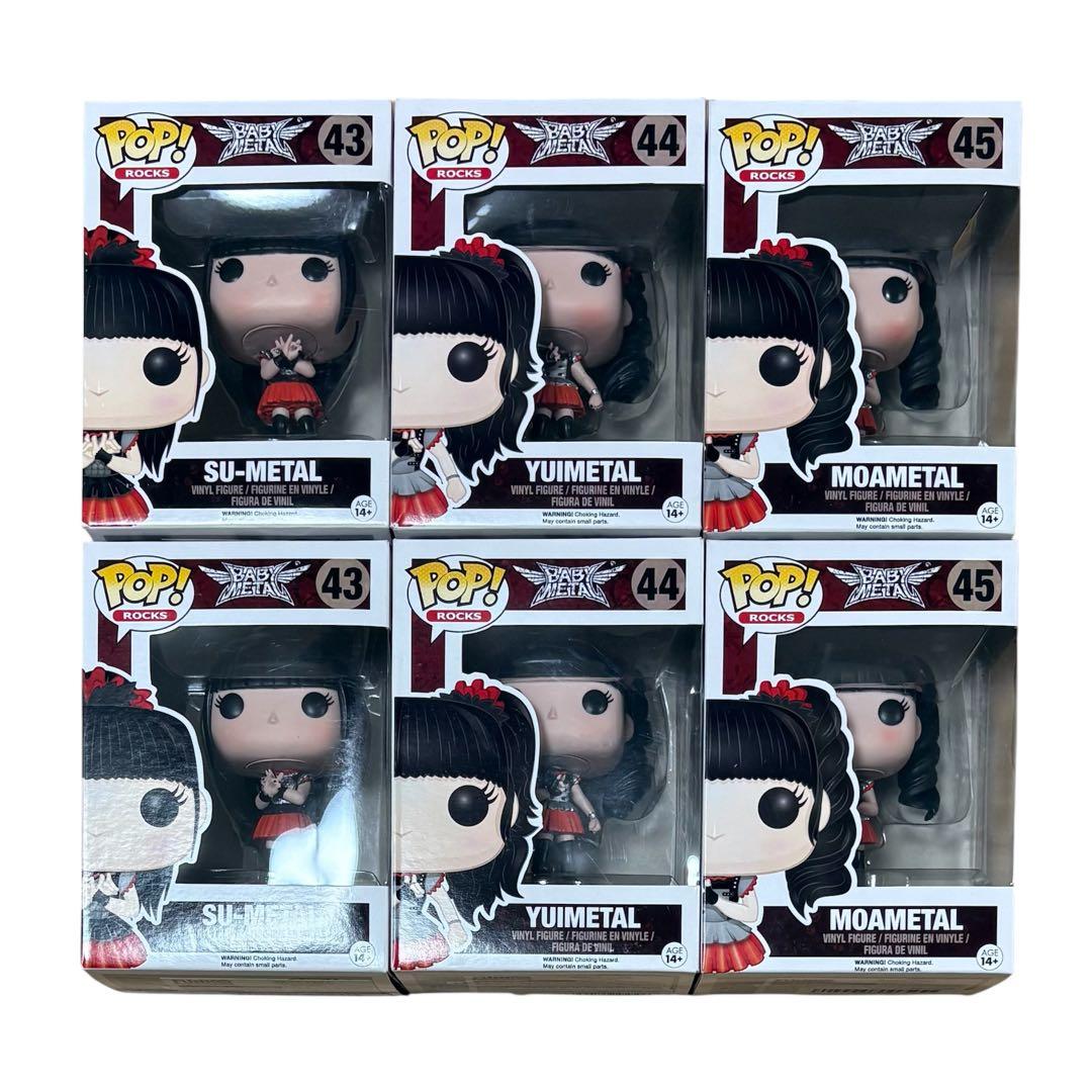 FUNKO POP! BABYL ベビーメタル　フィギュア　６点セット